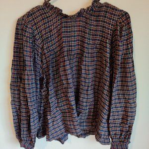 Doen Plaid Top